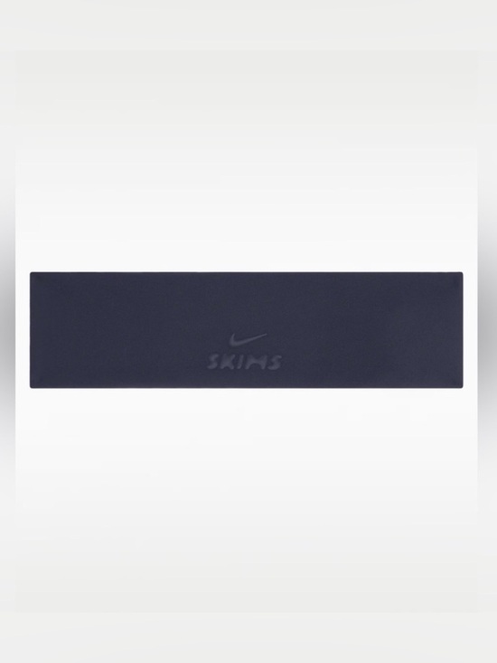 SKIMS x Nike Deep Royal Navy Blue Headband NWT
